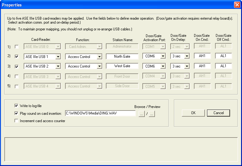 Smart Card Access System Scas